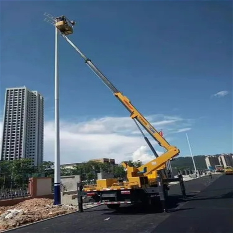 马鞍山花山维修路灯的曲臂升降车出租