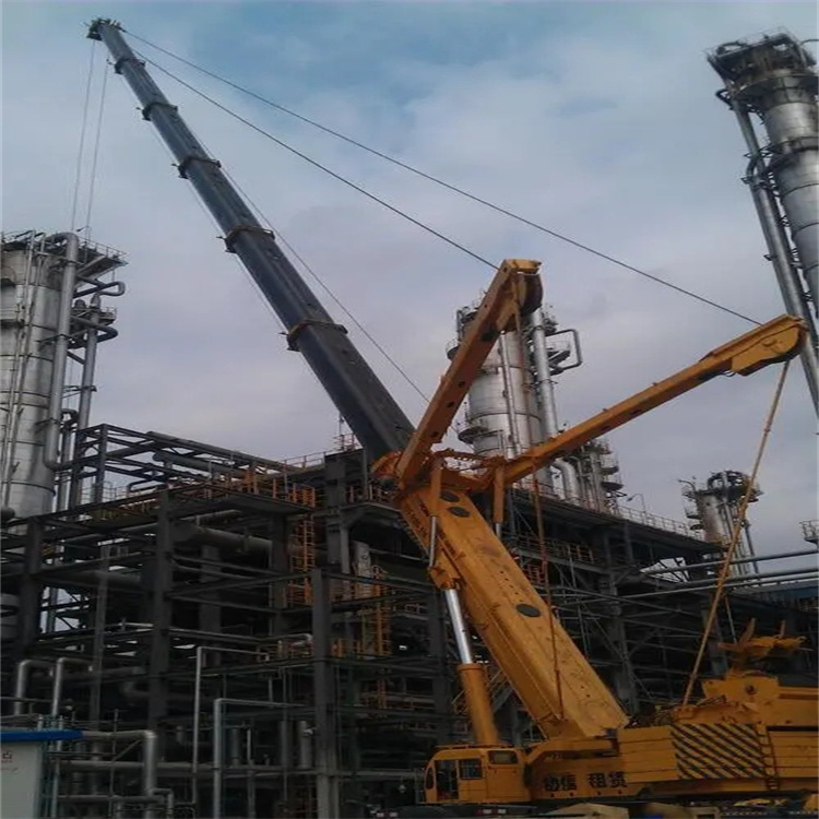 马鞍山花山厂房钢结构吊装租赁多少吨吊车合适？